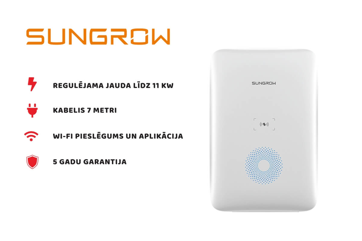 Sungrow uzlādes stacija 11 kW